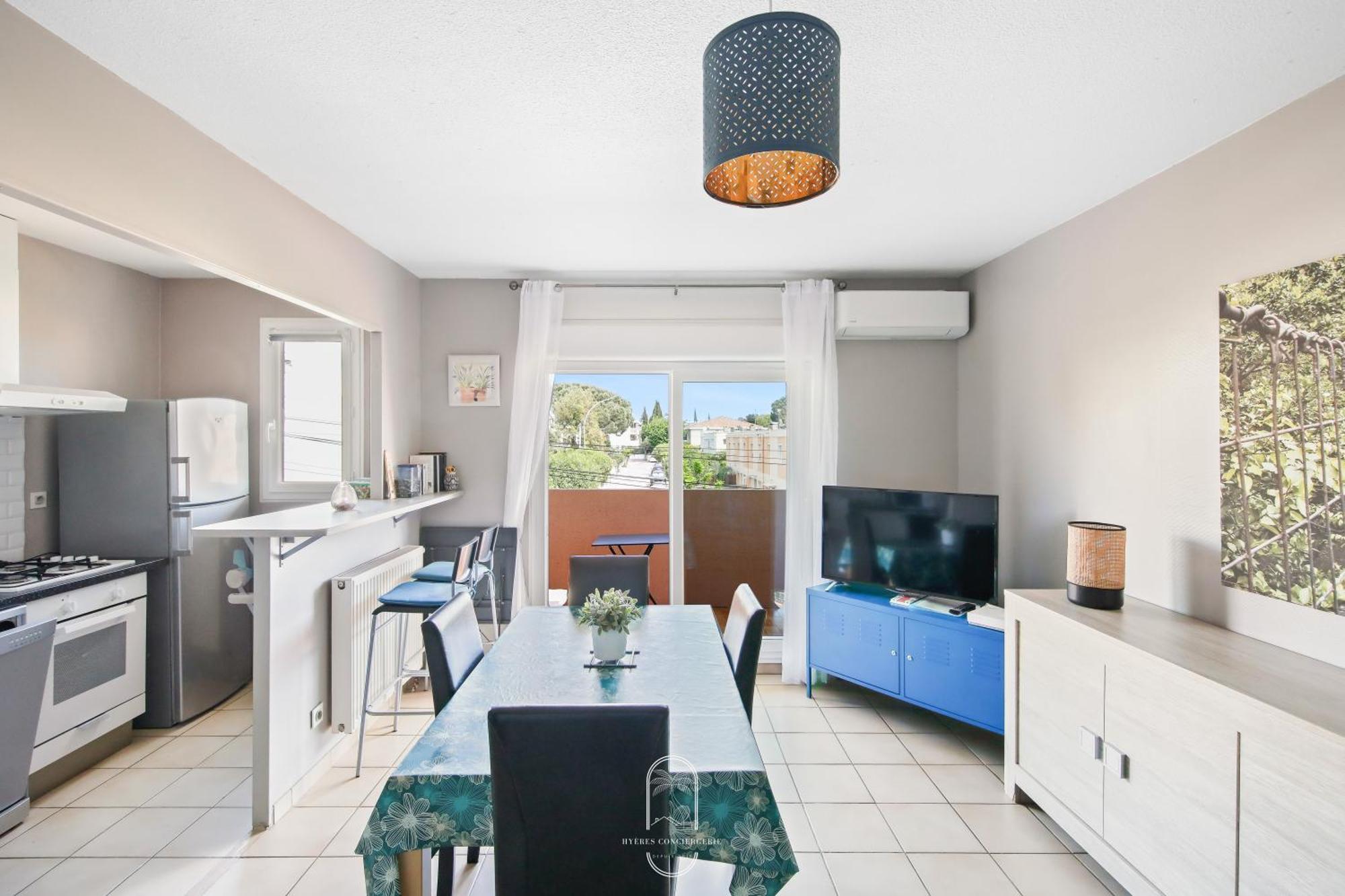Hyeres Proche Centre - Appartement 1 Chambre Clim Pk Wifi By Hc Hyères Exterior foto